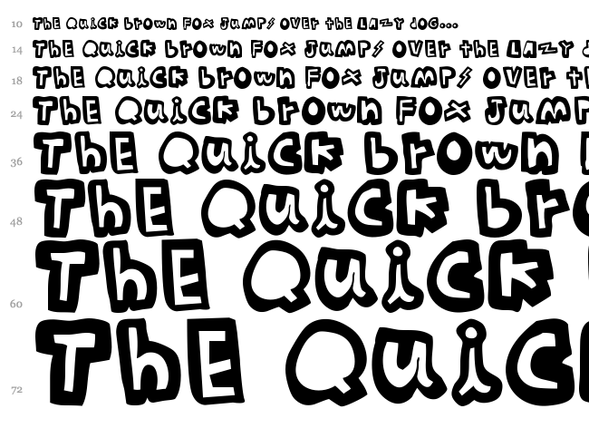 Woodcutter Summer Shadows font waterfall